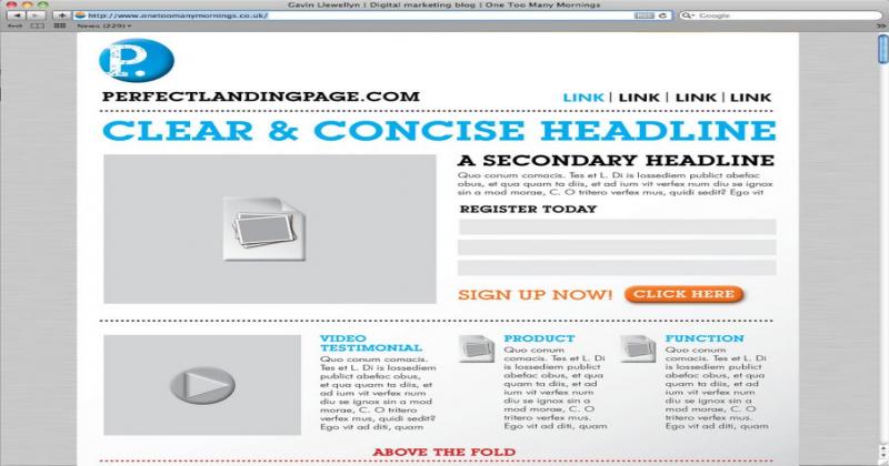 Landing Or Sales Pages